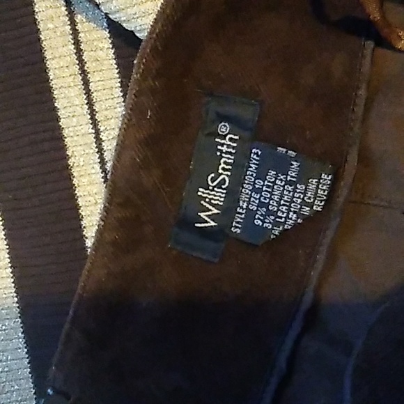 ⚜️  Corduroy Willi Smith Italian Pencil Skirt 8/10 Vintage Cool - Picture 6 of 16